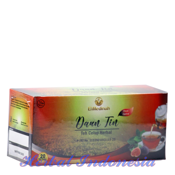 Teh Celup Herbal Daun Tin El Medinah Teh Celup Herbal Asli Isi Tea