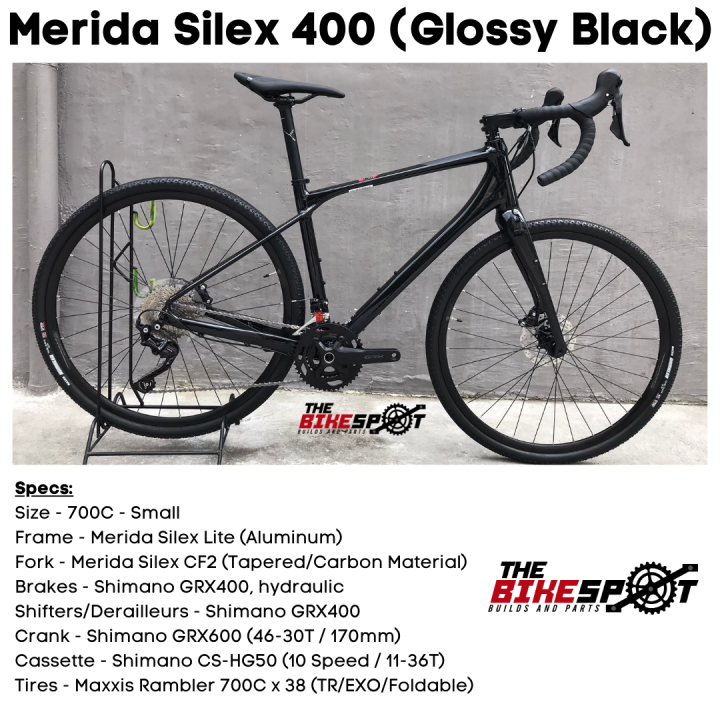 Merida Silex 400 Glossy Black Lazada PH