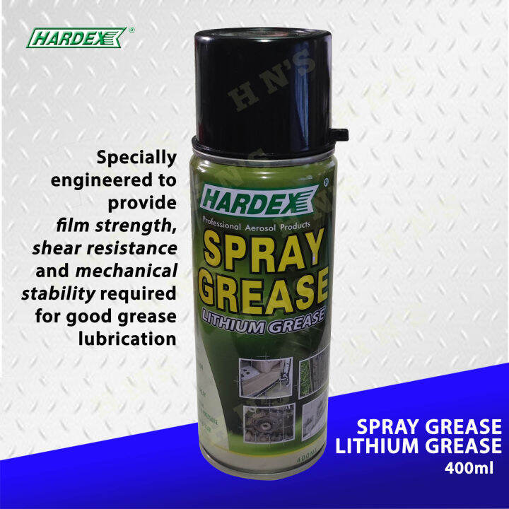 Hardex Lithium Spray Grease 400ml Lazada PH