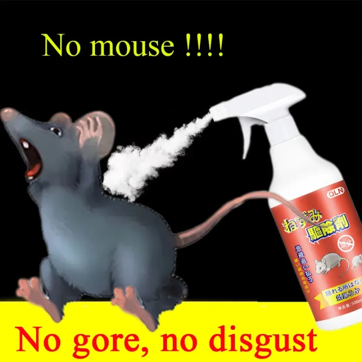 Mouse Smells And Runs No Gore No Disgust Can ORIGINAL RAT REPELLENT