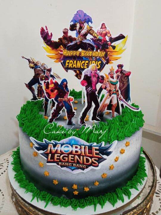 Mobile Legends Theme Cake Topper D Lazada Ph