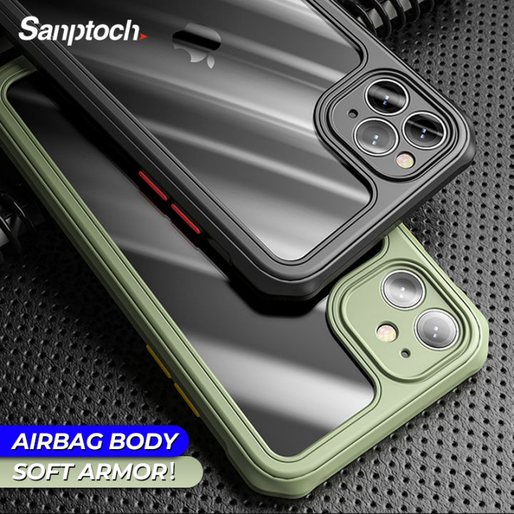 Sanptoch Military Shockproof Case For Iphone Pro Max Mini X Xs