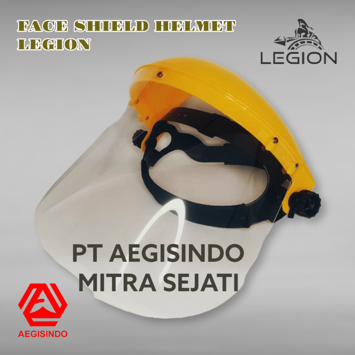 Full Face Shield Safety APD Pelindung Wajah Gerinda Visor Lazada