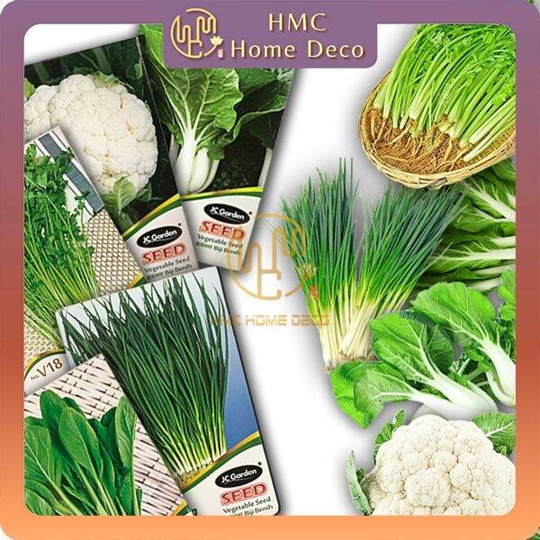 HMC JC GARDEN VEGETABLE SERIES V18 V34 VEGETABLE SEED GARDENING