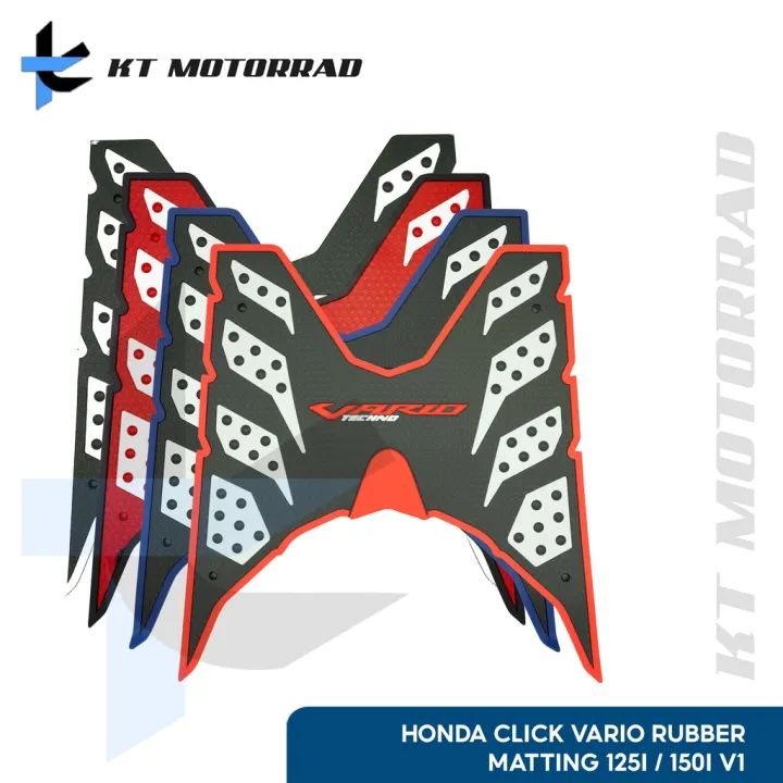 Kt Rubber Matting For Honda Click V Motorcycle Lazada Ph