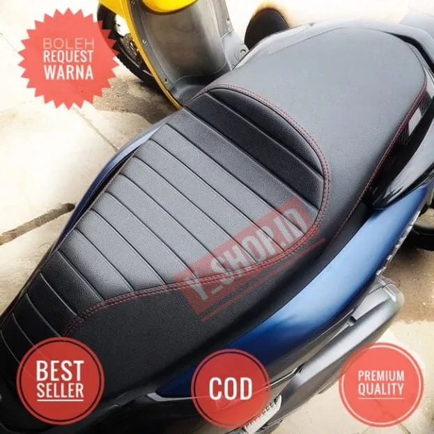 Cover Kulit Jok Custom Yamaha Nmax Modif Caferacer Bisa Utuk Tipe Motor