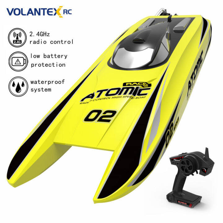 Volantex RC Boat 2 4GHz Radio System 60km H Brushless Improved