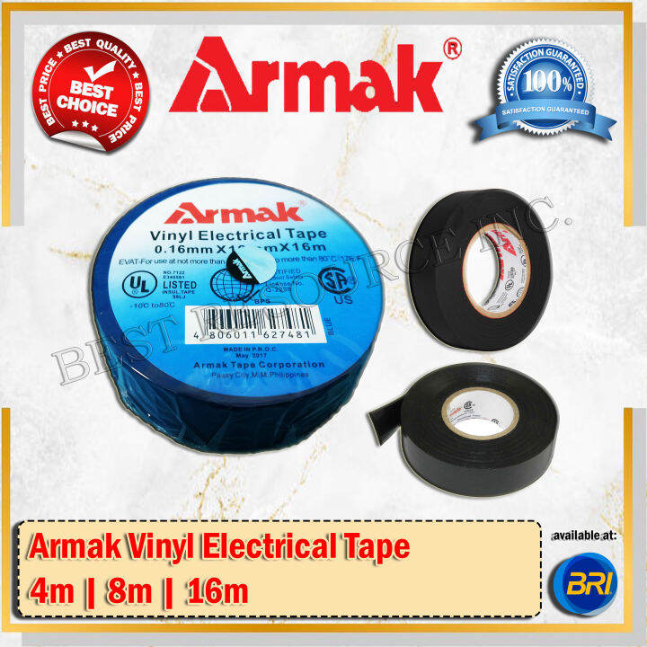 Armak Vinyl Electrical Tape 4meters 8meters 16meters Lazada PH