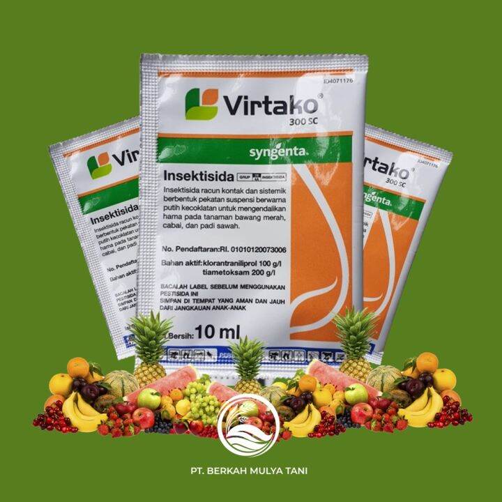 Insektisida Virtako Sc Sachet Ml Original Syngenta Lazada