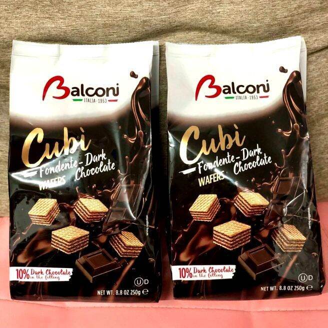 Balconi Cubi Dark Wafer Chocolate G X Lazada Ph