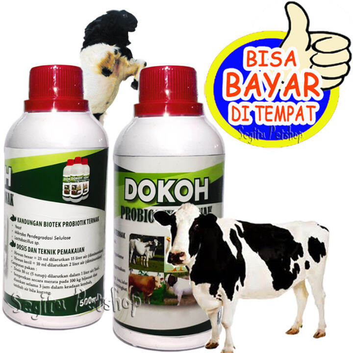 Vitamin Sapi Kambing Nafsu Makna Probiotik Dokoh Ternak 500 ML Lazada