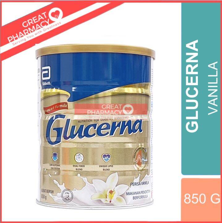 Glucerna Vanilla Tin 850g Lazada