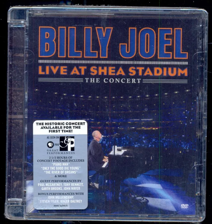 Billy Joel Live At Shea Stadium The Concert Dvd Lazada