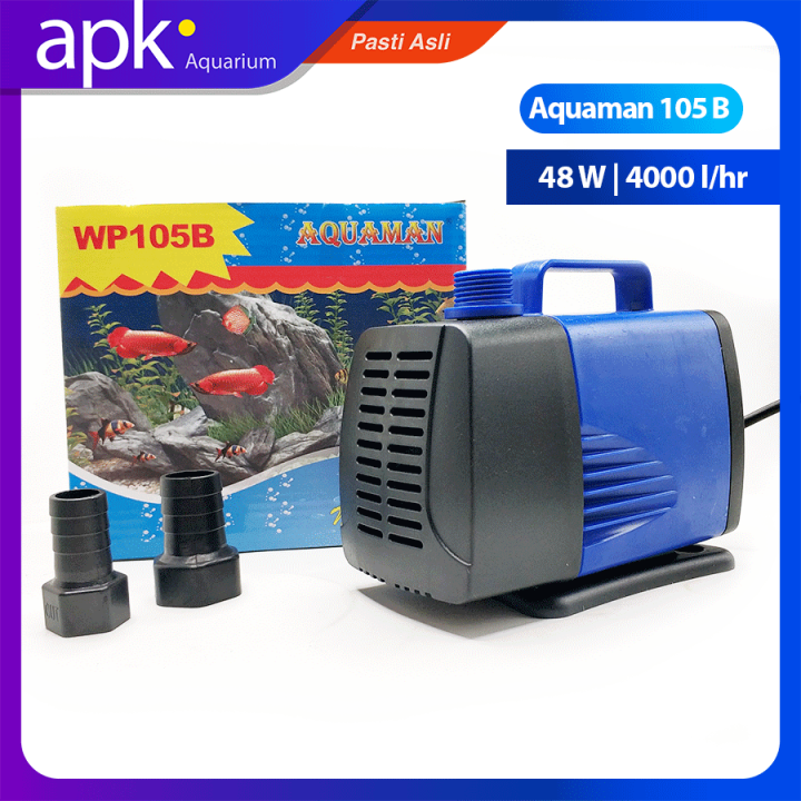 Aquaman WP 105B Pompa Air Aquarium Kolam 4000 Lh Hemat Lazada Indonesia