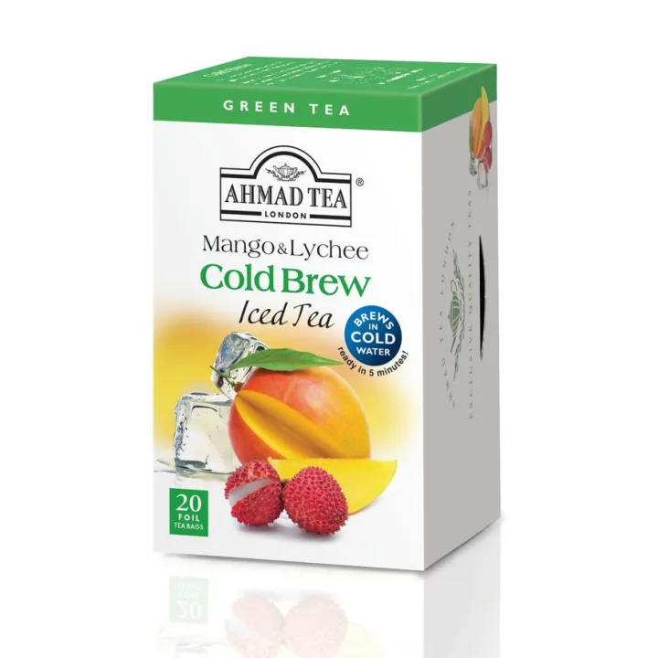 Ahmad Tea London Cold Brew Mango Lychee Lazada PH