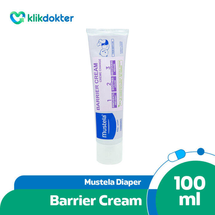 Mustela Barrier Cream Ml Krim Ruam Popok Lazada Indonesia