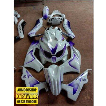 PAKET FULLBODY YAMAHA NMAX PREDATOR 2020 WARNA PUTIH UNGU Lazada