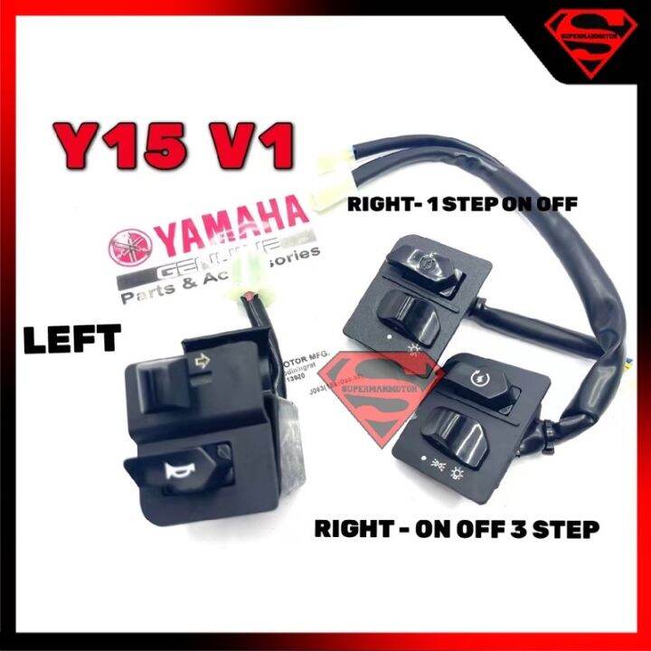 Handle Switch Yamaha Y Zr Y V Left L H Right R H On Off Original