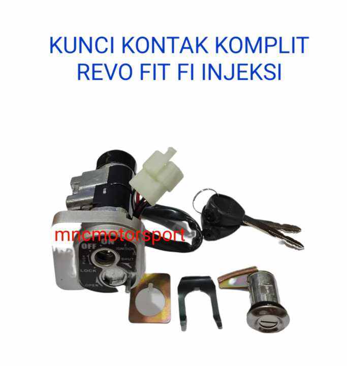 KUNCI KONTAK KOMPLIT BP REVO FI INJEKSI KODE K03 PLUS JOK 4 KABEL