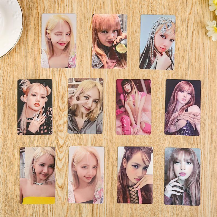 Blackpink New Album Photo Cards Blackpink Rose Postcard Self Printed