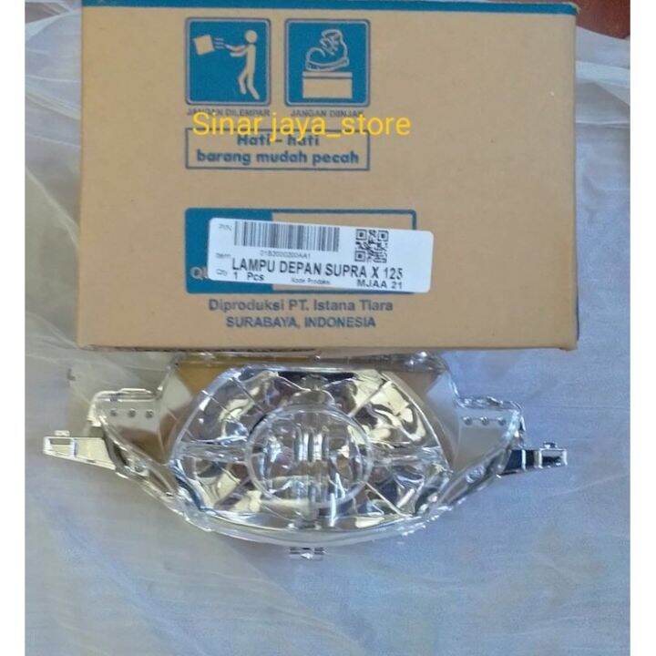 Reflector Lampu Depan Head Lamp Supra X Merek Win Original