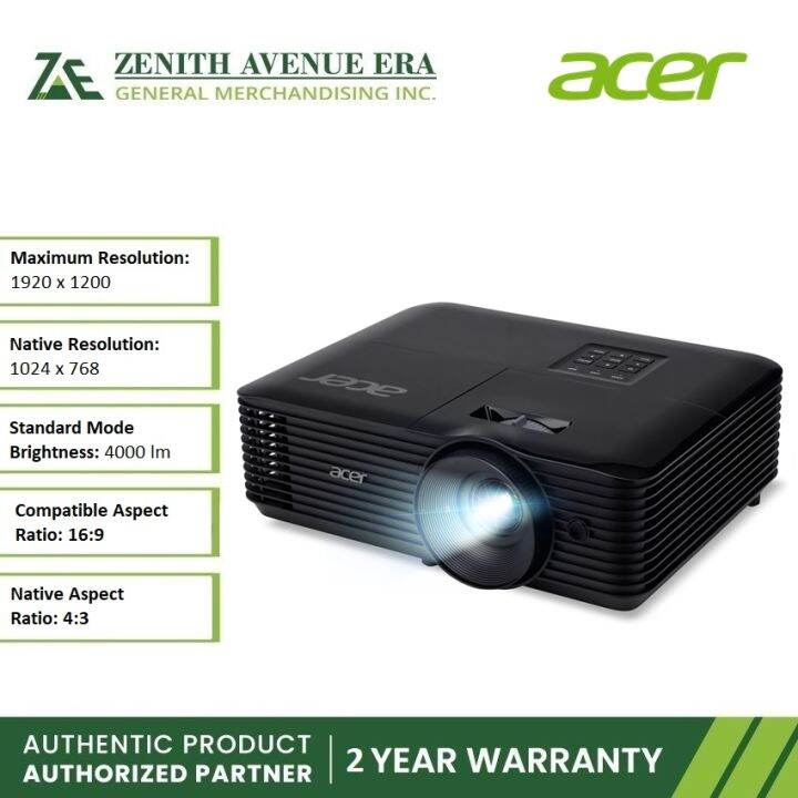 Acer X Ah Xga X Wuxga X Ansi Lumens