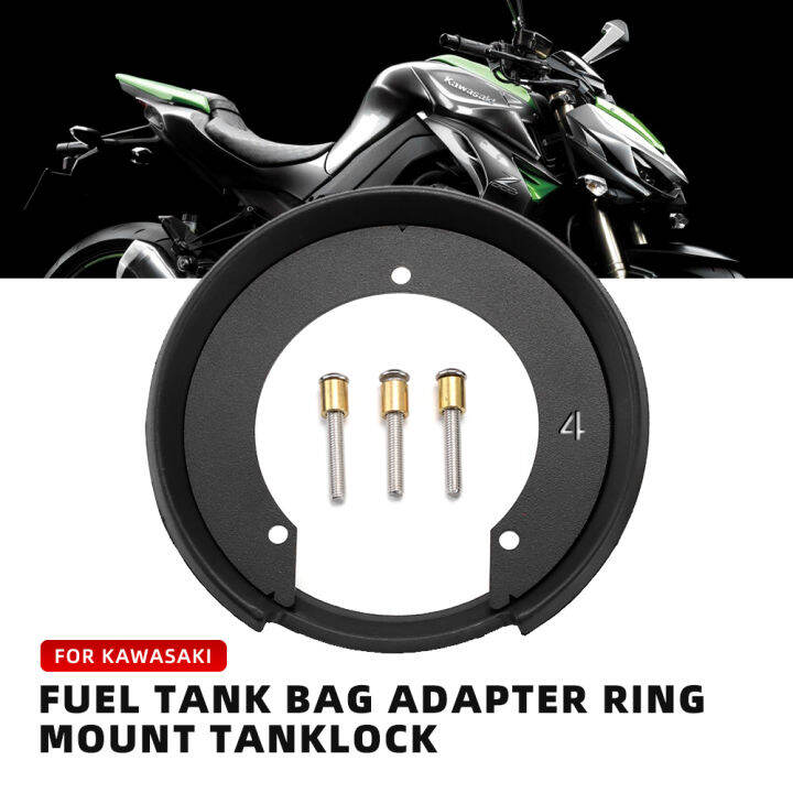 Fuel Tank Bag Adapter Ring Mount Tanklock For Kawasaki Z Z R