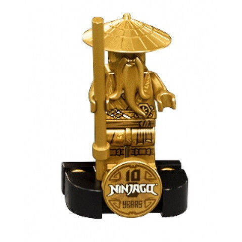 BOB 71741 Njo658 Original Lego Ninjago Legacy Wu Sensei Pearl Gold