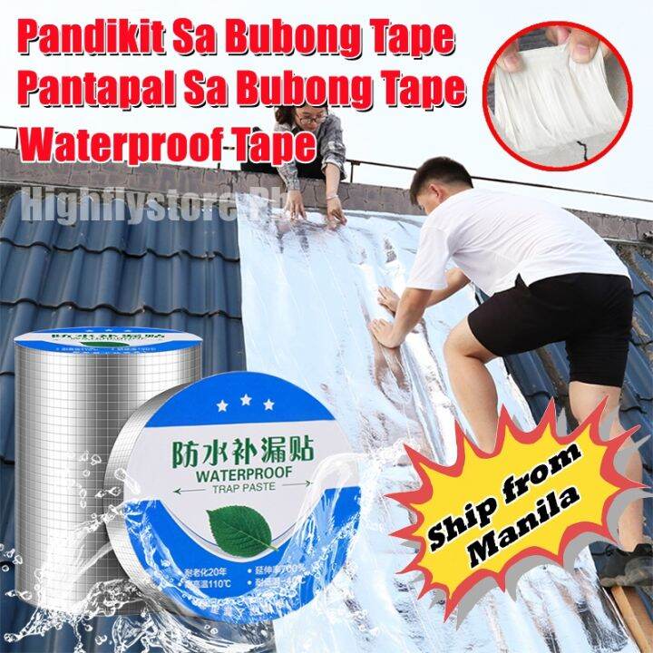 Aluminum Foil Waterfrop Adhesive Vulcaseal Pandikit Pantapal Sa Butas