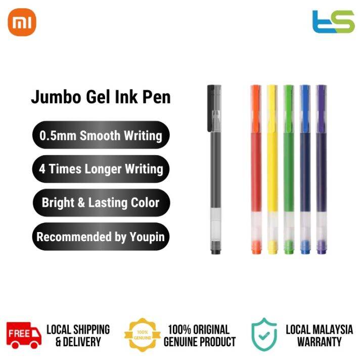 Xiaomi Mi Jumbo Gel Ink Pen 0 5mm Super Durable Writing Sign Pen