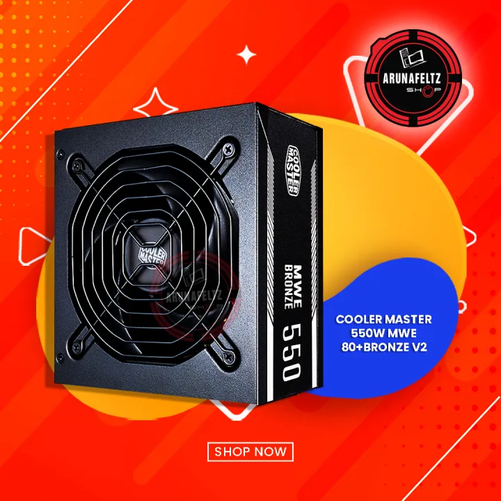 W Coolermaster Mwe Bronze V True Rated Power Supply Lazada Ph