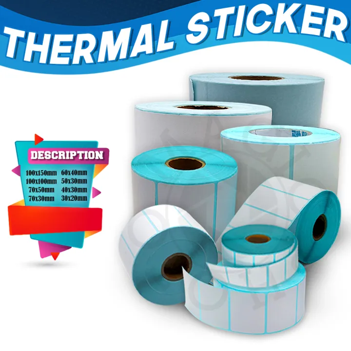 Magic Photo00 Thermal Sticker Paper Barcode Sticker Waterproof