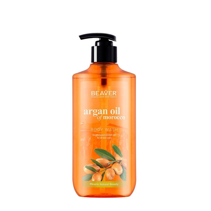 BEAVER ARGAN OIL OF MOROCCO BODY WASH 400 ML Lazada Co Th