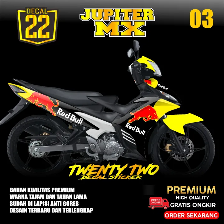 Decal Jupiter Mx New Stiker Jupiter Mx New Full Body Kode