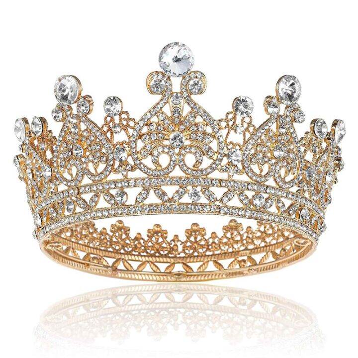 Gold Princess Crown For Women Queen Crowns For Women Tiaras And