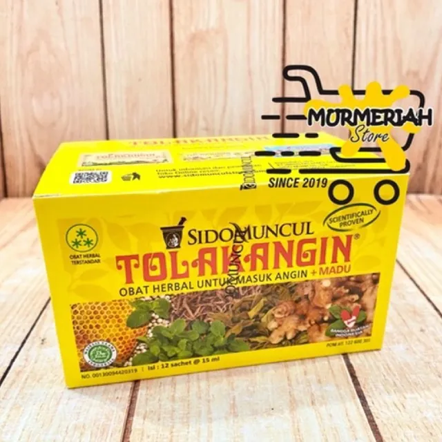 Tolak Angin Cair Sidomuncul Box Sachet Lazada Indonesia