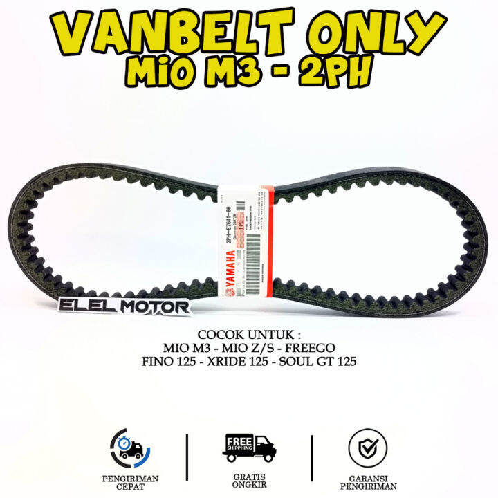 Vanbelt Yamaha Mio M3 Soul GT Fino Xride Z S 125 V Belt Mio M3 Soul