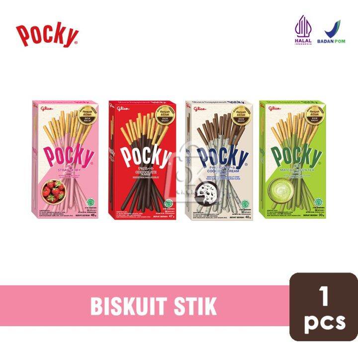 Pcs Biskuit Stik Pocky Glico Snack Pocky Aneka Rasa Lazada