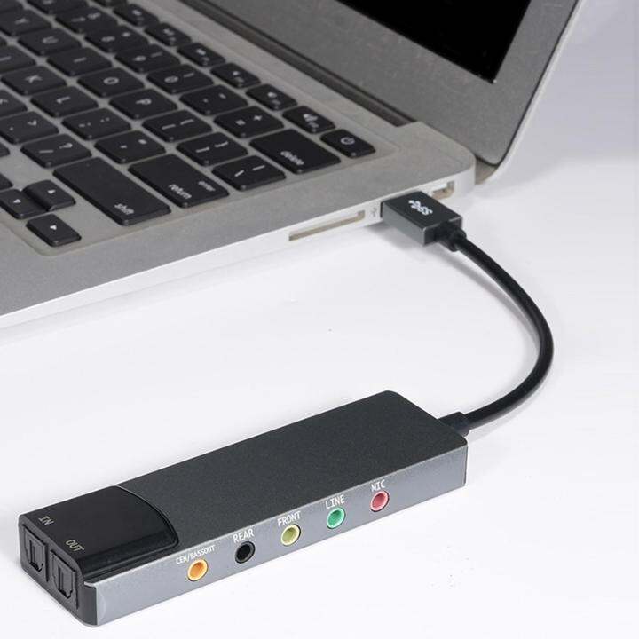 Milageto USB Sound Card External Sound Card High Performance Stereo