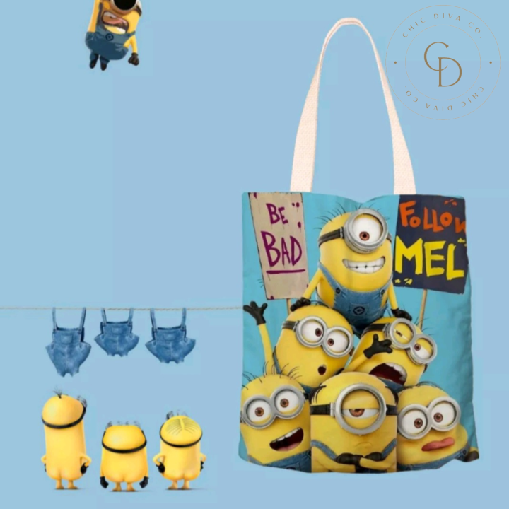 Minions Character Tote Bag Lazada PH