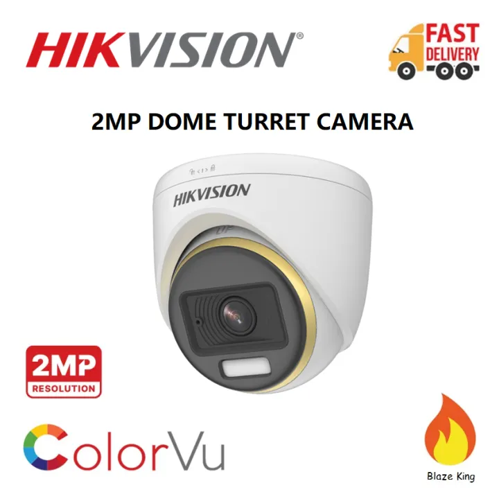 Hikvision DS 2CE70DF3T PFS 2MP 1080P 3 6mm ColorVu WDR Audio Turbo HD 4