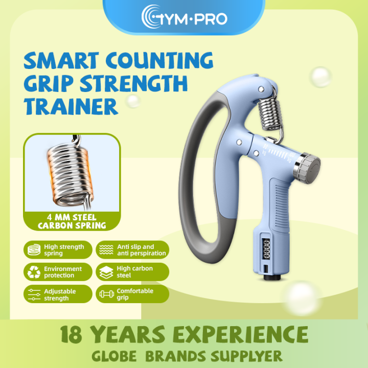 GYMPRO Grip Strength Trainer Smart Counting Durable Material