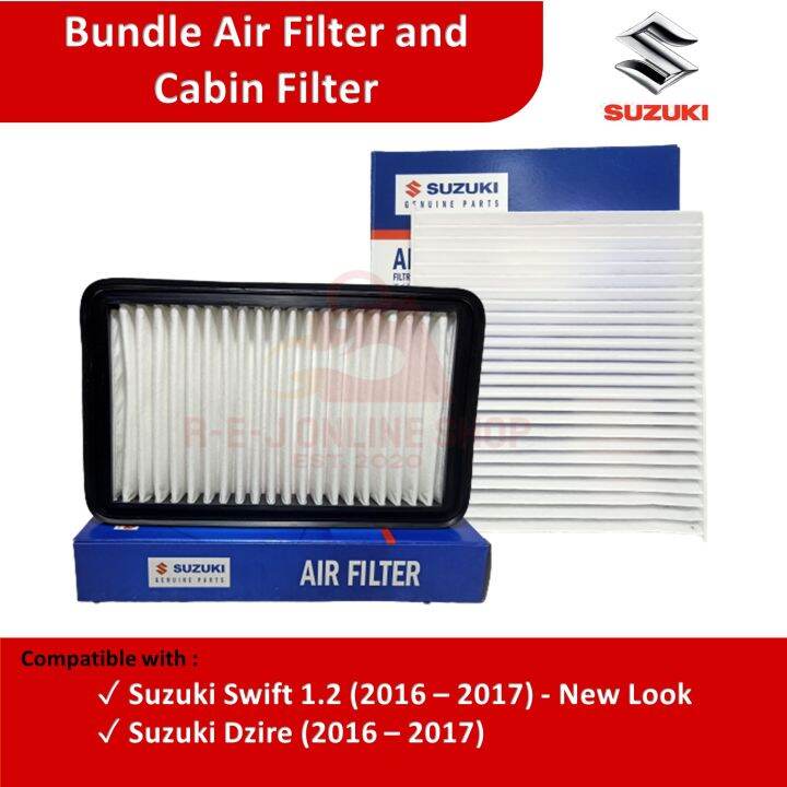 Bundle Air Filter And Cabin Filter For Suzuki Swift