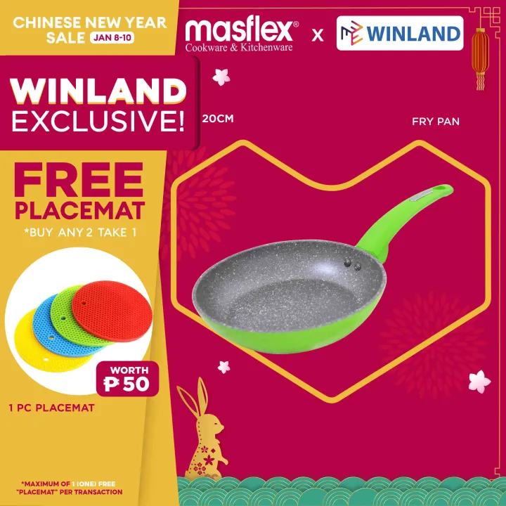 Masflex By Winland Spectrum Aluminum Non Stick Induction Fry Pan Cm