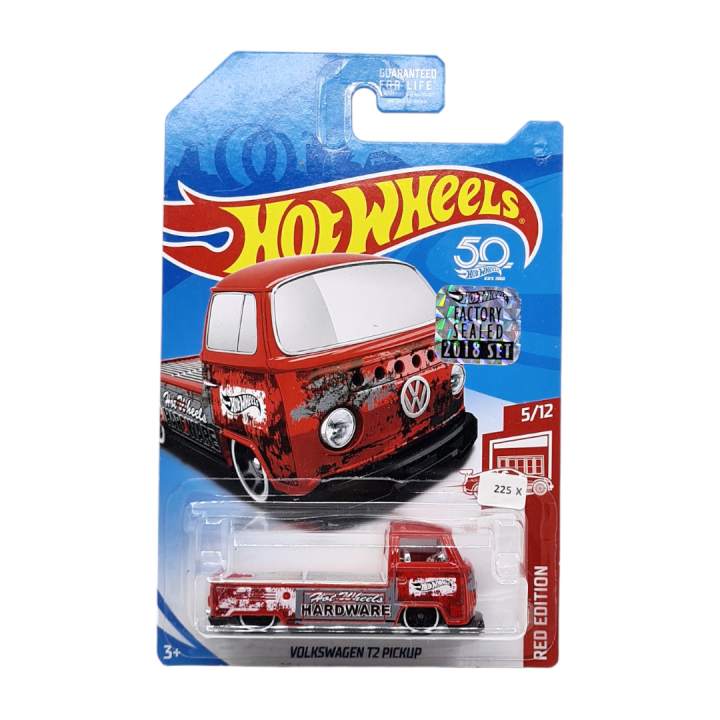 Hot Wheels Volkswagen T Pick Up Red Edition Lazada Indonesia