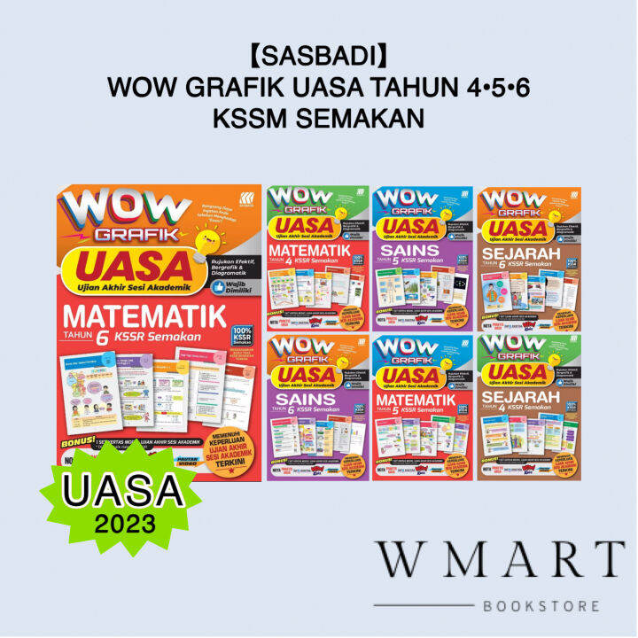 Sasbadiwow Grafik Uasa Tahun Kssr Buku Rujukan Kssr