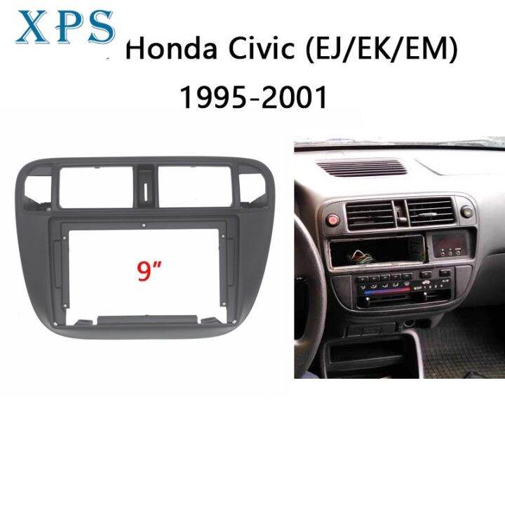 Xps Car Radio Fascia For Honda Civic Ej Ek Em Video