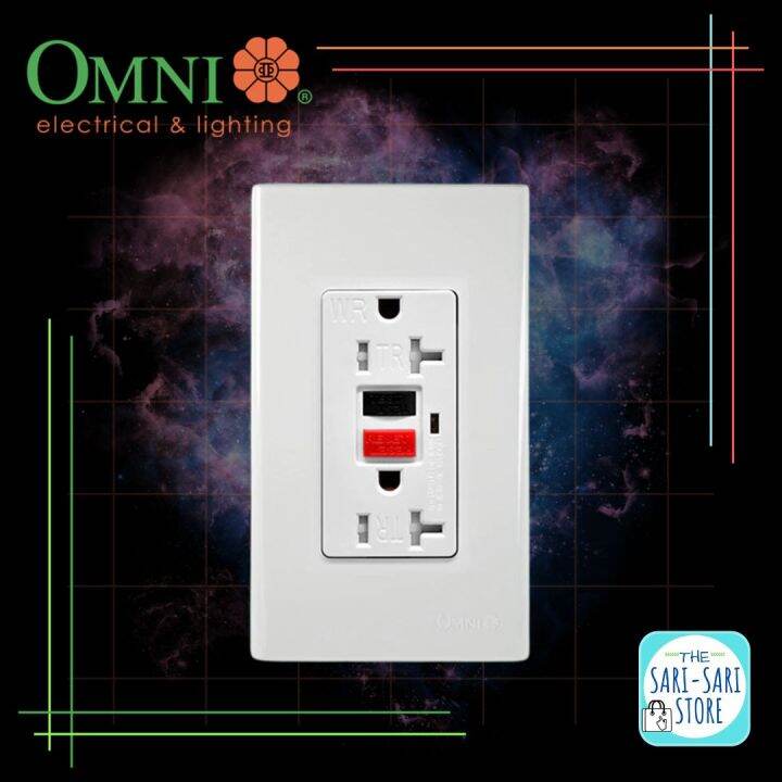 Omni Gfci Duplex Safety Outlet A V Wgfci Lazada Ph