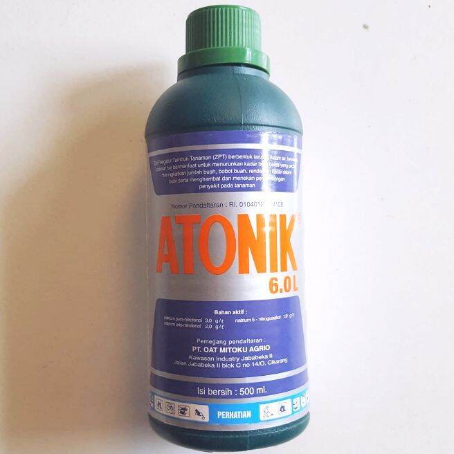 Pupuk Cair ATONIK 6 0L 500ML Zat Pengatur Tumbuh Tanaman Lazada Indonesia