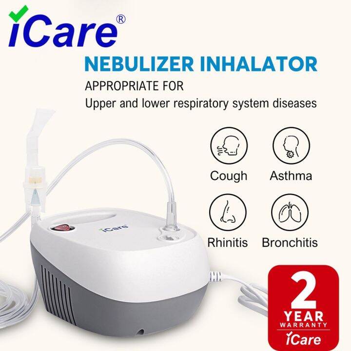 ICareN38 Ultra Compressor Nebulizer Inhalator Two Mask Kit Lazada PH